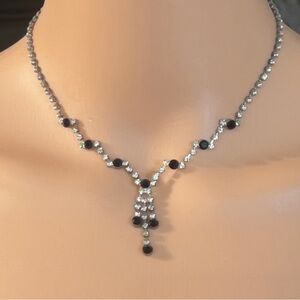 Black and Silver Necklace